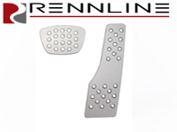 Rennline Aluminium 2 Piece Pedal Set Perforated. Porsche 911/912/930/964/993 TIPTRONIC - P44.22, P4422 Rennline Aluminium 2 Piece Pedal Set Perforated. Porsche 911/912/930/964/993 TIPTRONIC - P44.22, P4422