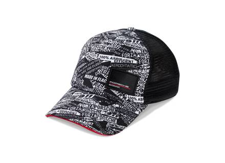Porsche Unisex Cap – Motorsport Fanwear, Zwart / Wit. - WAP1600020RMSF Porsche Unisex Cap – Motorsport Fanwear, Zwart / Wit. - WAP1600020RMSF