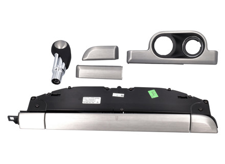 Pacchetto interni in alluminio spazzolato per vetture PDK. Porsche 991 / 981 Boxster / 981 Cayman - 99104480045, 99104480046