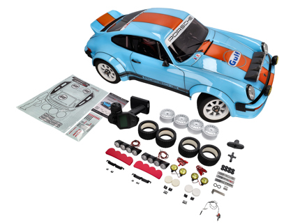 Porsche 934 eléctrico RTR a escala 1/6 con control remoto - Gulf - RC911R - RC911B