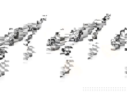 Échappement sport Milltek avec filtre à particules inversé et garnitures en titane. Porsche 718 Cayman GT4 / Boxster GTS 4.0 L - 982251053F, 982251053H, 982251053K, 982251053E - SSXPO167