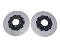 Floating brake disc set slotted FRONT. Porsche 991 GT3 / 981 GT4 / 718 GT4 / 718 Spyder - 98135140581, 98135140681, 98135140580, 98135140680, 99135140581, 99135140681 - 9M9GT615301N Floating brake disc set slotted FRONT. Porsche 991 GT3 / 981 GT4 / 718 GT4 / 718 Spyder - 98135140581, 98135140681, 98135140580, 98135140680, 99135140581, 99135140681 - 9M9GT615301N