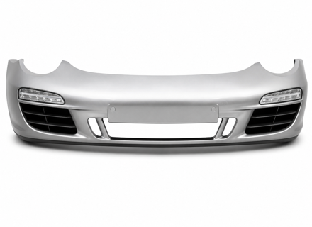 Frontstoßstange Aerokit Cup mit Scheinwerferreinigungsanlage für Porsche 997-2 - 99750596114, 99750596102