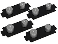 Ammortizzatore antivibrazione 36mm/40mm SET DI 4 Porsche Boxster 986 / 987 / 987C / 996 / 997 - 9963510880, 99635108802 Ammortizzatore antivibrazione 36mm/40mm SET DI 4 Porsche Boxster 986 / 987 / 987C / 996 / 997 - 9963510880, 99635108802