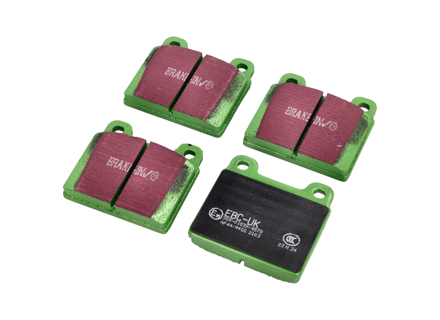 Plaquettes de frein avant EBC GREEN. Porsche 911 S 69-71 - 91135195007, 91135295009