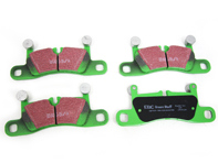 Pastiglie freno posteriori EBC GREEN. Porsche 958 Cayenne - PAA352451A, 7P0698451, 95835293900 - DP62098 Pastiglie freno posteriori EBC GREEN. Porsche 958 Cayenne - PAA352451A, 7P0698451, 95835293900 - DP62098