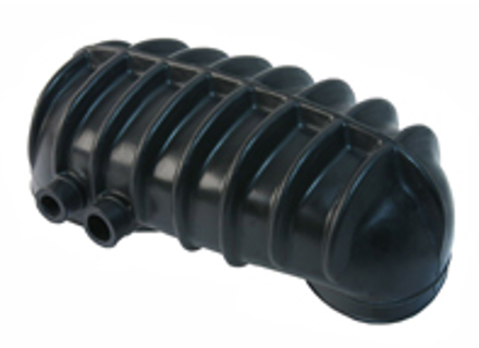 Soufflet d'admission d'air pour unité de contrôle de mélange K-jet. Porsche 911 911/911S/Carrera 2.7L 1975 - 93011035800, 847603071200