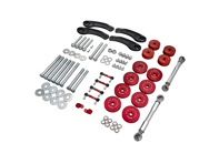 Kit de elevación juego de espaciadores para suspensión neumática de 2 pulgadas. Porsche 955 Cayenne / 957 Cayenne - 95534306900, 95534301800, 95533301530, 95534301810 - EWOCTQLK14