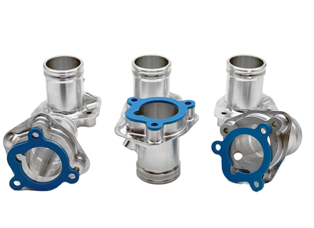 Air intake manifold billet aluminium with manifold gaskets. Porsche 964 / 993 - 96411071101, 99311071250 Air intake manifold billet aluminium with manifold gaskets. Porsche 964 / 993 - 96411071101, 99311071250