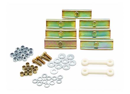 Kit raccordi per balza inferiore standard in gomma. Porsche 911 - 91150305500, 91150302300, 91150334900, 90015100603, 90091004709