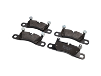 Zimmermann Standard-Bremsbeläge hinten. Passend für Porsche 991.1 3,4 l / 718 / 9YA Cayenne. - 99135293902, 9Y0698451B, 9Y0698451AE, 9Y0698451J, 9Y0698451AD, 9Y0698451B, 99135293904, 25143.160.1, 9Y0698451AF, 9Y0698451AH - 25143.160.1