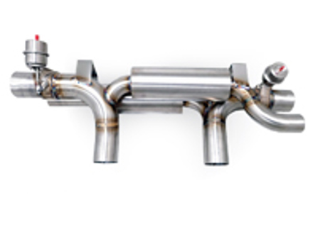 Silencieux arrière échappement sport à clapets Porsche 991.2 - P0.009.C01, 9P1254400, 9P1254400X, 9P1254450, 9P1254450X, 9P1254450A, 9P1254450AX, 9P1254400A, 9P1254400AX