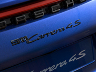 '911 CARRERA 4S' rear badge, in High-Gloss Black. Porsche 992 (911) - 992044822041 '911 CARRERA 4S' rear badge, in High-Gloss Black. Porsche 992 (911) - 992044822041