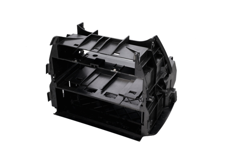 Beugel voor middenconsole voorin in Satin Black. Porsche 986 Boxster / 996 - 9965521150201C Beugel voor middenconsole voorin in Satin Black. Porsche 986 Boxster / 996 - 9965521150201C