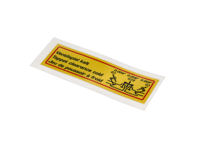 Adesivo motore (lamina) Decalcomania gioco valvole Super 90 +. Porsche 356 C - 64470101500 - 356234-11-F