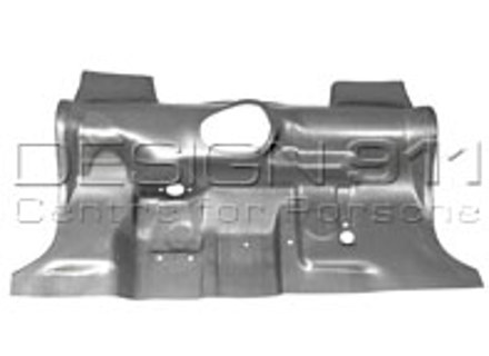 Section de la zone de la pédale avant sans supports. Porsche 911 - P218A, 91150280000