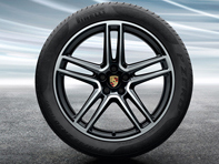 20' Macan Turbo Alloy Wheels & Summer Tyres Original Porsche - 95B044665G 20' Macan Turbo Alloy Wheels & Summer Tyres Original Porsche - 95B044665G
