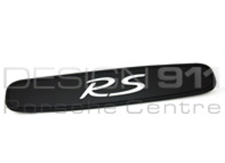 Achter Hoedenplank Badge. Porsche 997 GT3RS