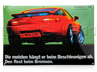 Enamel Plate Porsche Classic 928 GTS - PCG00092810 Enamel Plate Porsche Classic 928 GTS - PCG00092810