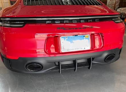 Rear Bumper Diffuser Fins. Porsche 992.1 Sport Design / GTS / Aero Kit - 992.1REARDIFFUSERFINS