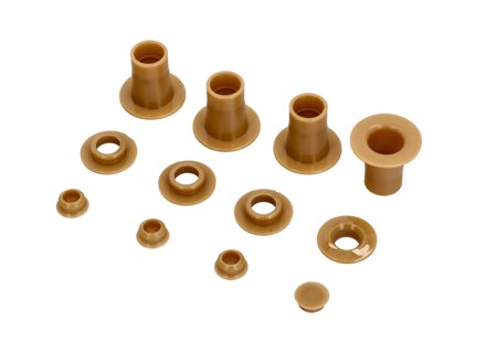 座椅头枕导轨装饰导轨，棕色。保时捷 911 / 912 - 90152119300, 00391125109, 90152119301 - B00391125109