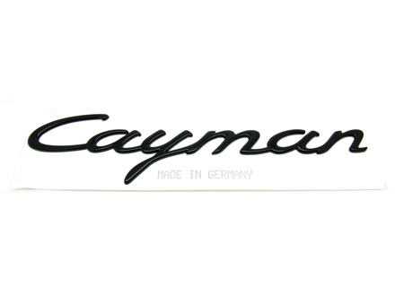 CAYMAN - Badge voor Porsche 987C Cayman R - 98755923706, 987.559.237.06 CAYMAN - Badge voor Porsche 987C Cayman R - 98755923706, 987.559.237.06
