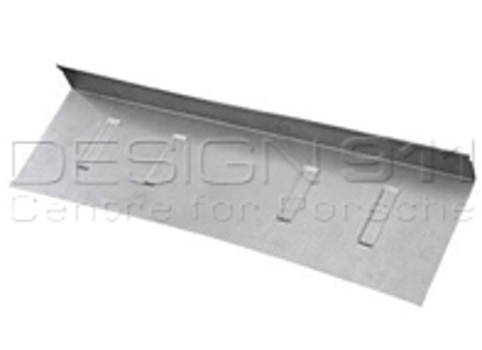 Paroi inférieure avant du compartiment de la batterie. Porsche 356 Pré-A 1950-52 - 35649041, PP182PA, P182PA