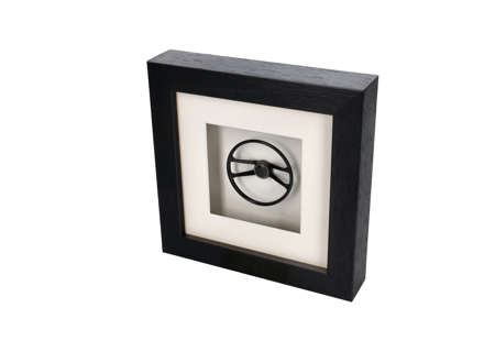 Volante 911 '67 Hockey Puck Porsche Art- Caja enmarcada escala 1:8 - 90134780300