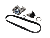 Kit di inserimento pompa acqua, cinghia e termostato Porsche 9YA Cayenne / 971 Panamera V6 Hybrid - 9A712101304, 9A712168800, 9A110655900, 0PB121688, 9A790313710, 9A712101303