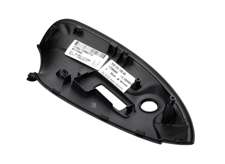 Onderste kunststof afwerking voor buitenspiegel - LHD. Porsche Panamera 970.2 2014-16