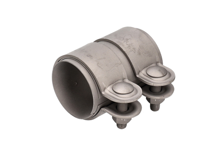 Abrazadera de escape en Titanio para silenciador trasero al catalizador. Porsche 991.2 - 9P1253145 Abrazadera de escape en Titanio para silenciador trasero al catalizador. Porsche 991.2 - 9P1253145