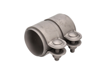Exhaust clamp in Titanium for rear silencer to catalyst. Porsche 991.2 - 9P1253145 Exhaust clamp in Titanium for rear silencer to catalyst. Porsche 991.2 - 9P1253145