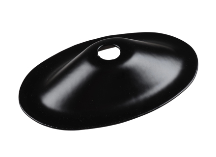 Schulterhalterung für Sicherheitsgurt (ohne Platte), hinten, schwarz lackiert. Porsche 911/912 65-67 - 90150101899 - 1684001100, 590971-99