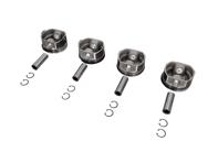 Piston set, Flat top 94x71mm. Porsche 914 - VW9400T4EP