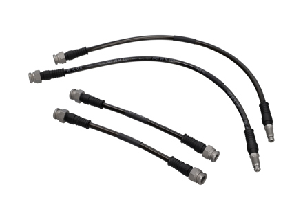 Remslangen Gevlochten roestvrij staal (set van 4) Voor & Achter Porsche 944 / 924S - 477611071B, 944611071F Remslangen Gevlochten roestvrij staal (set van 4) Voor & Achter Porsche 944 / 924S - 477611071B, 944611071F