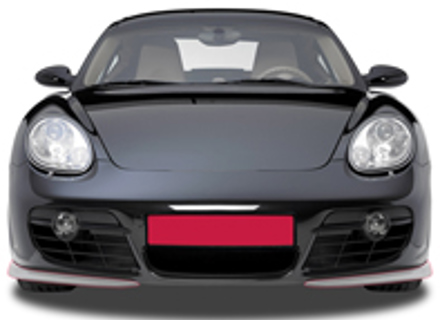 Borde del alerón delantero. Porsche 987 Caimán 2005 - 2009 - FA216