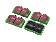 Plaquettes de frein arrière EBC GREEN. Porsche 928 85-92 - 96535293904, 96535293905, 95135193901, 95135193904, 96435193902, 96435193903 - DP2612