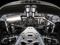 AWE SwitchPath™ exhaust system with Silver tips for Porsche 718 Boxster / Cayman - 3025-32020, 3025 AWE SwitchPath™ exhaust system with Silver tips for Porsche 718 Boxster / Cayman - 3025-32020, 3025