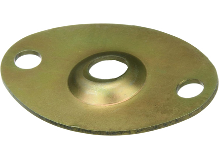 Placa tensora exterior para montar los faros antiniebla. Porsche 911 74-83 - 91163106001 - URO-015696, 1695251500