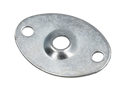 Buitenste spanplaat voor montage van de mistlampen. Porsche 911 74-83 - 91163106001 - URO-015696, 1695251500