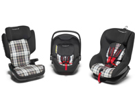Coprisedili per bambini in Heritage Design - Turbo 50 tartan per i modelli di seggiolini per bambini Porsche - 971044065D, 971044066D, 971044068D Coprisedili per bambini in Heritage Design - Turbo 50 tartan per i modelli di seggiolini per bambini Porsche - 971044065D, 971044066D, 971044068D