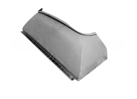 Pared trasera del compartimento del motor. Porsche 356A Cabriolet / 356A Speedster - 64450208320 - PP190I