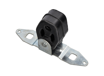 Supporto gancio di scarico medio con gomma. Porsche 955/957 Caienna - 113-990, 95511122740, 95511122730, 7L0253144D, 7L6253144D, 7L8253144