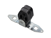 Supporto gancio di scarico medio con gomma. Porsche 955/957 Caienna - 113-990, 95511122740, 95511122730, 7L0253144D, 7L6253144D, 7L8253144