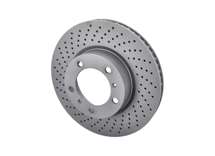 Rotor de disque de frein, avant. Porsche 981 Boxster 2.7L / 981C Cayman 2.7L (référence OE 98135140101/98135140201) - 460.1589.20, 460.1590.20, 98135140101, 98135140201, 92279905, 92280005