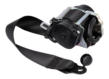 Cintura di sicurezza a tre punti (lato guida), davanti, nera. Porsche 992.1 cabriolet - 992857705NA23, 992857705DA23 Cintura di sicurezza a tre punti (lato guida), davanti, nera. Porsche 992.1 cabriolet - 992857705NA23, 992857705DA23