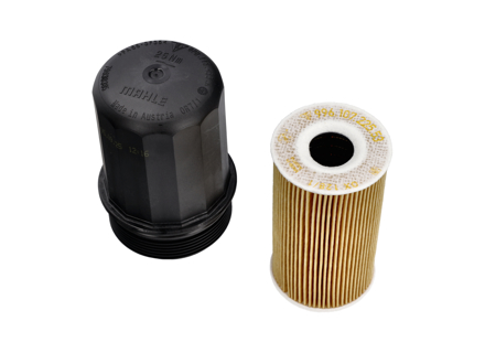 机油滤清器和外壳。保时捷 996 / 986 Boxster / 987 Boxster / 987C Cayman / 997 / 955 Cayenne S V8 和 955 Cayenne Turbo - 99610702055, 99610712054