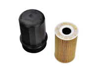 Filtre à huile et logement. Porsche 996 / 986 Boxster / 987 Boxster / 987C Cayman / 997 / 955 Cayenne S V8 & 955 Cayenne Turbo - 99610702055, 99610712054