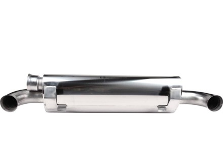 Silenciador de escape / caja trasera del silenciador. Con aprobación TÜV/EEC Porsche 964 C2/C4 - 1620612500, 92.560SD, 96411104504 - 1620612500