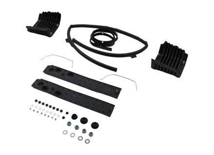 Kit de joints de pare-chocs arrière de restauration. Porsche 911 1983-89 - 91179950515, 91179950516, 91150537600, 90151179121, 90002508001, 90008402601, 91150534503, 9115051000170A, 9115050990470A, 91150532700, 9145522331001C, N0111856, 90002500804, 91150534700, 91150308505